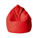 Pouf sacco rosso 70x70x110h cm - Azelia