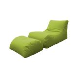 Pouf sacco verde 120x80x60h cm - Alton