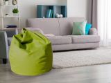 Pouf sacco verde 70x70x110h cm - Azelia
