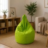 Pouf sacco verde 80x80x120h cm - Angillina