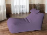 Pouf sacco viola 70x120x65h cm - ??hck