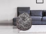 Pouf sacco zebra 80x80x120h cm - Lorenza