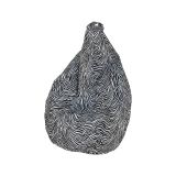 Pouf sacco zebrato 80x80x120h cm - Maristella