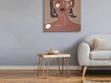Quadro Eduardo, 80x3 h100 cm, Marrone