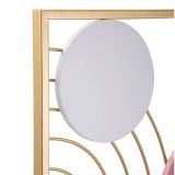 Quadro Multicolore Figure Geometriche Materiale Struttura in Metallo 38x84h cm, - Remio