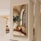 Quadro Multicolore Materiale Struttura in Legno Nobilitato 120x50h cm, - Mipaga