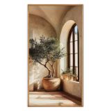 Quadro Multicolore Materiale Struttura in Legno Nobilitato 120x50h cm, - Mipaga
