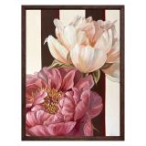Quadro Multicolore Materiale Struttura in Legno Nobilitato 33x48h cm, - Mehapari