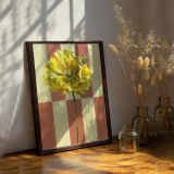 Quadro Multicolore Materiale Struttura in Legno Nobilitato 33x48h cm, - Melada
