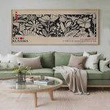 Quadro Multicolore Materiale Struttura in Legno Nobilitato 50x120h cm, - Misili