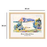 Quadro Multicolore Materiale Struttura in Tessuto Materiale in Legno Nobilitato 35x45h cm, Materiale Struttura in Legno Nobilitato - Mifazaka