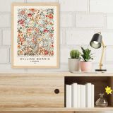 Quadro Multicolore Materiale Struttura in Tessuto Materiale in Legno Nobilitato 35x45h cm, Materiale Struttura in Legno Nobilitato - Milabase