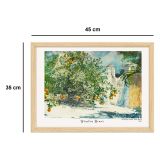 Quadro Multicolore Materiale Struttura in Tessuto Materiale in Legno Nobilitato 35x45h cm, Materiale Struttura in Legno Nobilitato - Mimesira