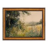 Quadro Multicolore Materiale Struttura in Tessuto Materiale in Legno Nobilitato 40x60h cm, Materiale Struttura in Legno Nobilitato - Nanoro