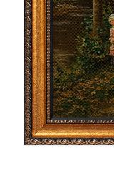 Quadro Multicolore Materiale Struttura in Tessuto Materiale in Legno Nobilitato 40x60h cm, Materiale Struttura in Legno Nobilitato - Naritimo