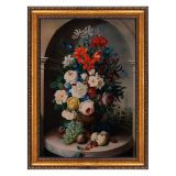 Quadro Multicolore Materiale Struttura in Tessuto Materiale in Legno Nobilitato 40x60h cm, Materiale Struttura in Legno Nobilitato - Naseza