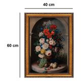 Quadro Multicolore Materiale Struttura in Tessuto Materiale in Legno Nobilitato 40x60h cm, Materiale Struttura in Legno Nobilitato - Naseza