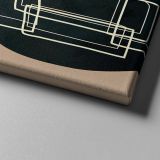 Quadro Multicolore Materiale Struttura in Tessuto Materiale in Legno Nobilitato 50x70h cm, Materiale Struttura in Legno Nobilitato - Neleti