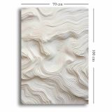 Quadro Multicolore Materiale Struttura in Tessuto Materiale in Legno Nobilitato 70x100h cm, Materiale Struttura in Legno Nobilitato - Nahamami