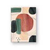 Quadro Multicolore Materiale Struttura in Tessuto Materiale in Legno Nobilitato 70x100h cm, Materiale Struttura in Legno Nobilitato - Nedane