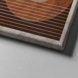 Quadro Multicolore Materiale Struttura in Tessuto Materiale in Legno Nobilitato 70x100h cm, Materiale Struttura in Legno Nobilitato - Nega