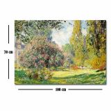 Quadro Multicolore Materiale Struttura in Tessuto Materiale in Legno Nobilitato 70x100h cm, Materiale Struttura in Legno Nobilitato - Nemirito