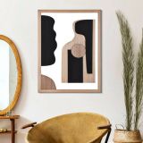 Quadro Multicolore Moderno 60x80h cm, - Pistoletto
