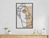 Quadro Multicolore Moderno Materiale Struttura in Metallo 50x80h cm, - Bianzone