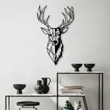 Quadro Nero Materiale Struttura in Metallo 42x70h cm, - Mosaga