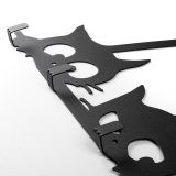 Quadro Nero Materiale Struttura in Metallo 60x37h cm, - Molegaro