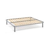 Rete letto matrimoniale Alga, 100% Made in Italy, cm 140x200h 34