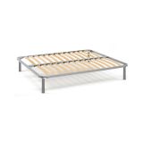 Rete letto piazza e mezza Annaelena, 100% Made in Italy, Cm 120x190h34