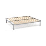 Rete letto piazza e mezza Annaelena, 100% Made in Italy, Cm 120x200h34