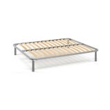 Rete letto piazza e mezza Artemisio, 100% Made in Italy, Cm 120x190h31