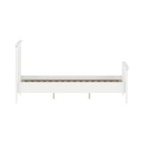 Rete letto piazza e mezza Hermine, Base per letto, Rete a doghe, Doghe per struttura letto, 172x213 h110 cm, Bianco