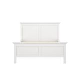 Rete letto piazza e mezza Hermine, Base per letto, Rete a doghe, Doghe per struttura letto, 172x213 h110 cm, Bianco