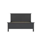 Rete letto piazza e mezza Inaya, Base per letto, Rete a doghe, Doghe per struttura letto, 179x211 h110 cm, Grigio