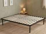 Rete letto piazza e mezza Krovanh, 100% Made in Italy, 120x190h30 cm