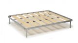Rete letto piazza e mezza Mariagiulia, Rete ortopedica a doghe larghe, 100% Made in Italy, Cm 120x190h 31
