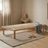 Rete letto singolo Ansa, 100% Made in Italy, Cm 80x190h 31