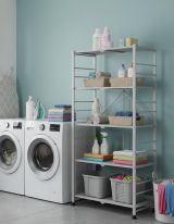 Scaffali Grigio 5 Ripiani Peso Supportato 40 kg, - Minori