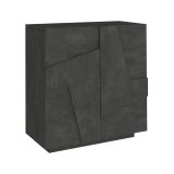 Scarpiera 2 ante ardesia 81x86h cm - Apetta