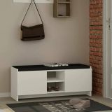 Scarpiera 2 ante bianca 110x43h cm - Axar