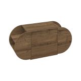 Scarpiera 2 ante quercia 110x50h cm - Sequoia
