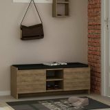 Scarpiera 2 ante rovere 110x43h cm - Axar