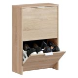 Scarpiera 2 ante rovere 50x76h cm - Arafat