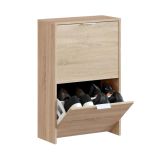 Scarpiera 2 ante rovere 50x76h cm - Arafat