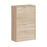 Scarpiera 2 ante rovere 50x76h cm - Arafat
