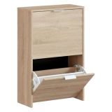 Scarpiera 2 ante rovere 50x76h cm - Arafat