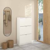 Scarpiera 3 ante bianca 70x123h cm - Irina